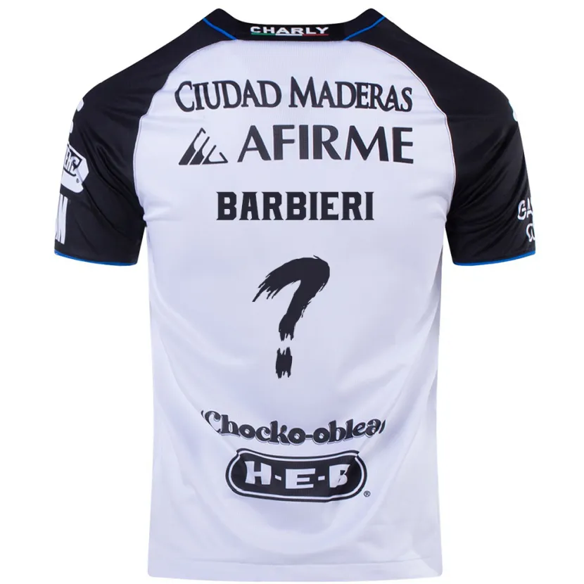 Danxen Børn Miguel Barbieri #0 Sort Blå Hjemmebane Spillertrøjer 2024/25 Trøje T-Shirt