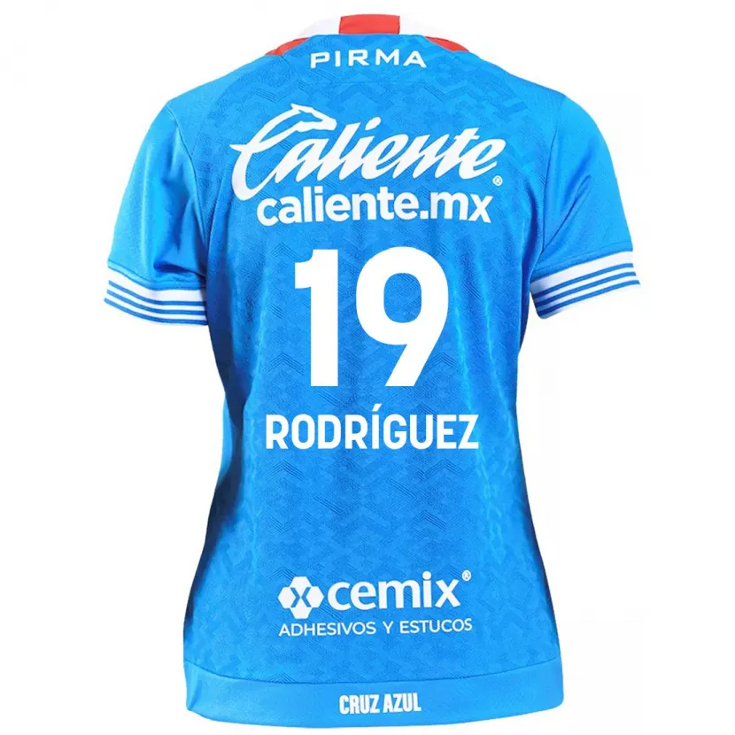 Danxen Mænd Carlos Rodríguez #19 Himmelblå Hjemmebane Spillertrøjer 2024/25 Trøje T-Shirt