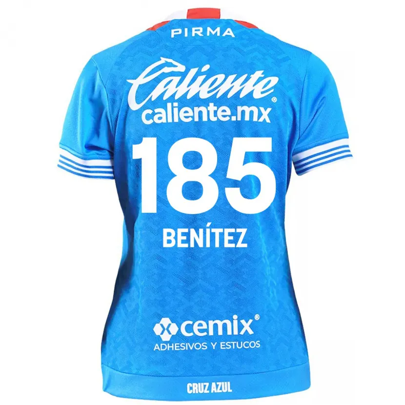 Danxen Mænd Cristopher Benítez #185 Himmelblå Hjemmebane Spillertrøjer 2024/25 Trøje T-Shirt