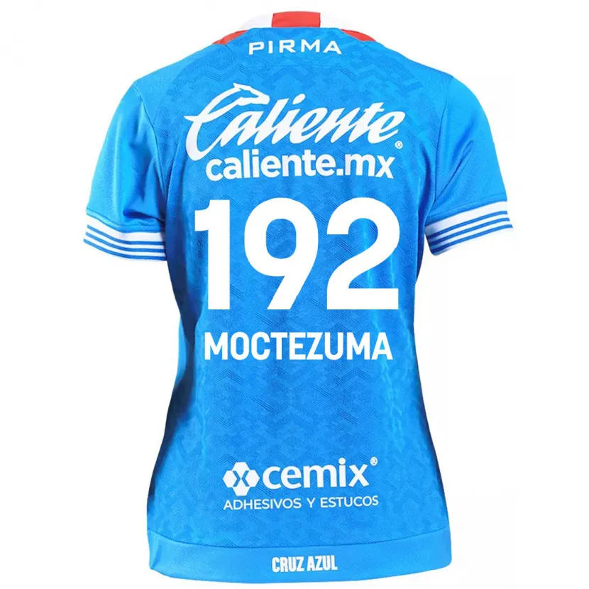 Danxen Mænd Brayan Moctezuma #192 Himmelblå Hjemmebane Spillertrøjer 2024/25 Trøje T-Shirt