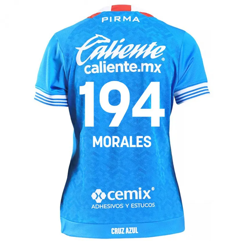 Danxen Mænd Amaury Morales #194 Himmelblå Hjemmebane Spillertrøjer 2024/25 Trøje T-Shirt
