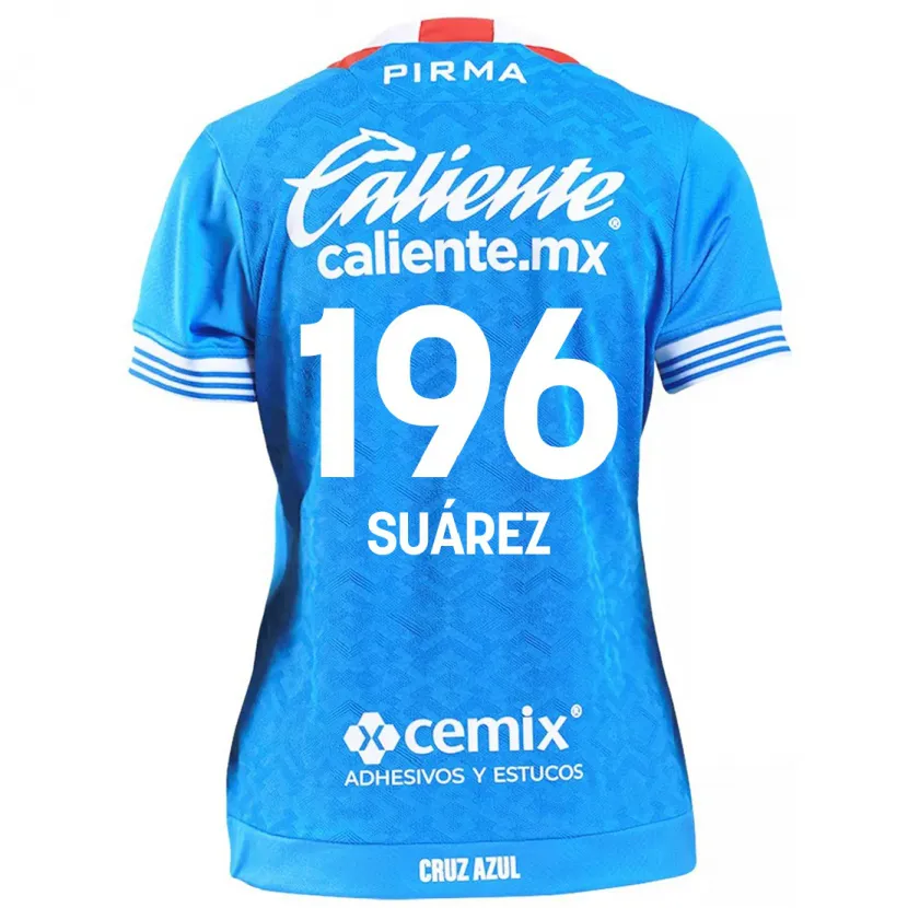 Danxen Mænd Javier Suárez #196 Himmelblå Hjemmebane Spillertrøjer 2024/25 Trøje T-Shirt
