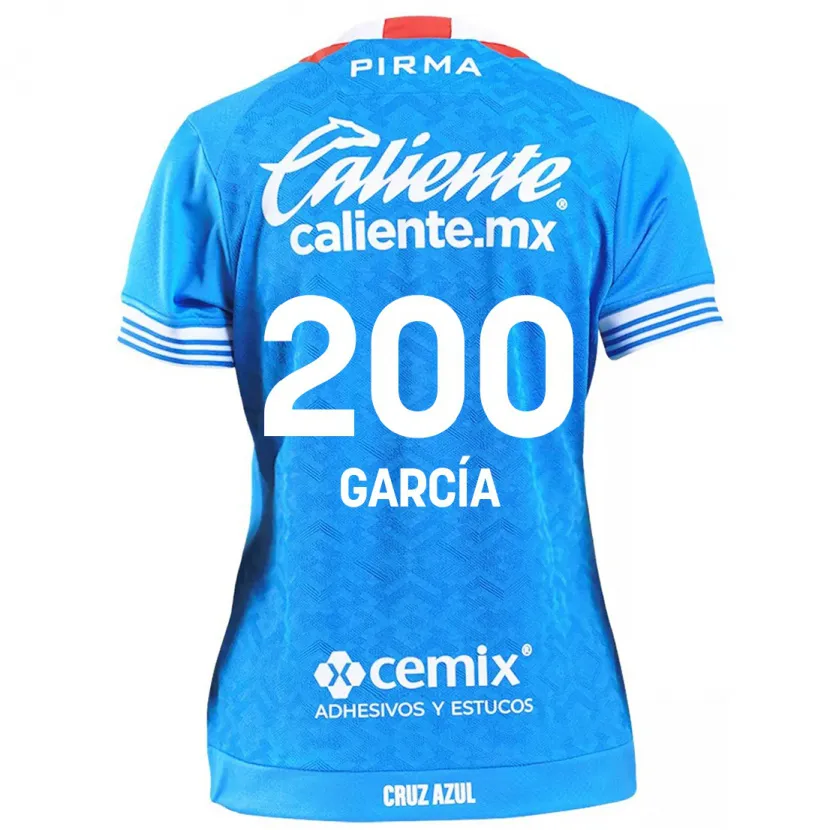 Danxen Mænd Jorge García #200 Himmelblå Hjemmebane Spillertrøjer 2024/25 Trøje T-Shirt