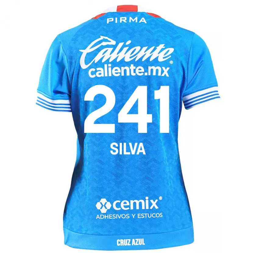 Danxen Mænd Iván Silva #241 Himmelblå Hjemmebane Spillertrøjer 2024/25 Trøje T-Shirt