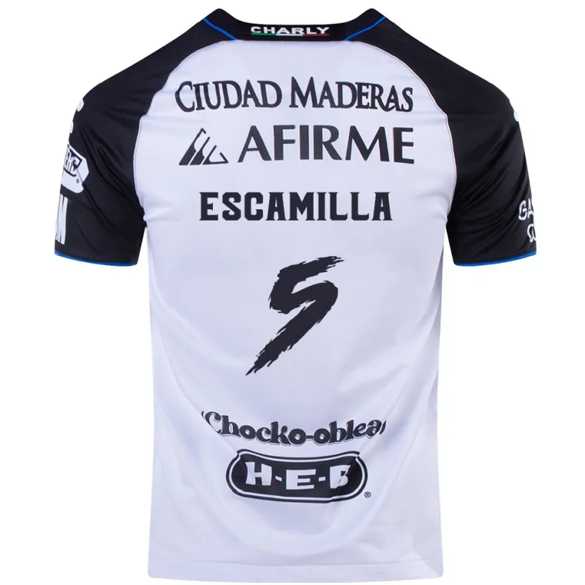 Danxen Mænd Kevin Escamilla #5 Sort Blå Hjemmebane Spillertrøjer 2024/25 Trøje T-Shirt