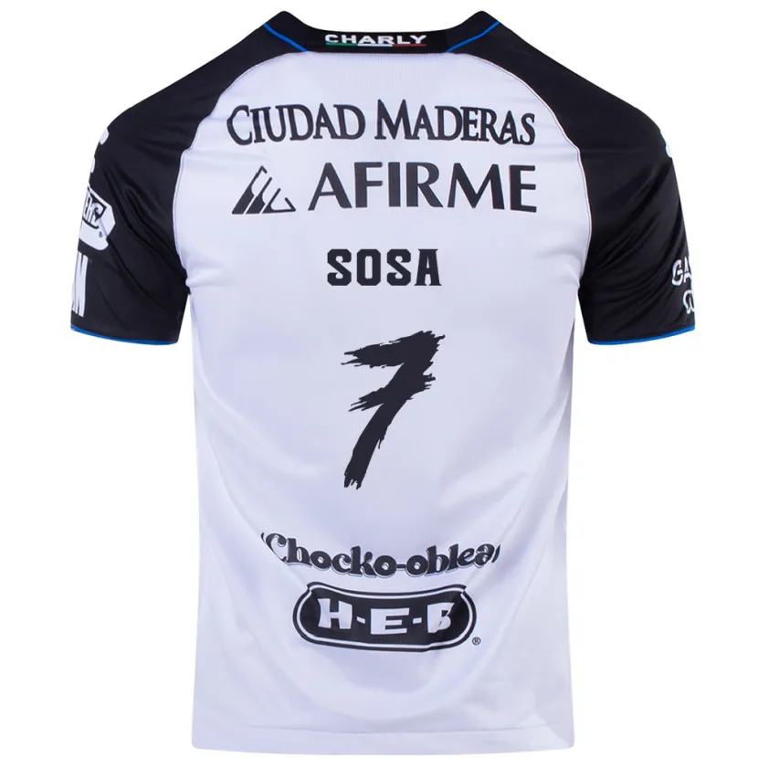 Danxen Mænd Samuel Sosa #7 Sort Blå Hjemmebane Spillertrøjer 2024/25 Trøje T-Shirt