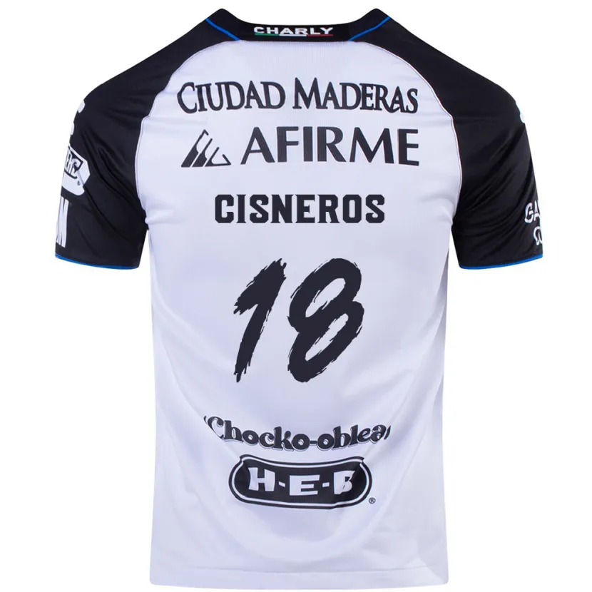 Danxen Mænd Ronaldo Cisneros #18 Sort Blå Hjemmebane Spillertrøjer 2024/25 Trøje T-Shirt
