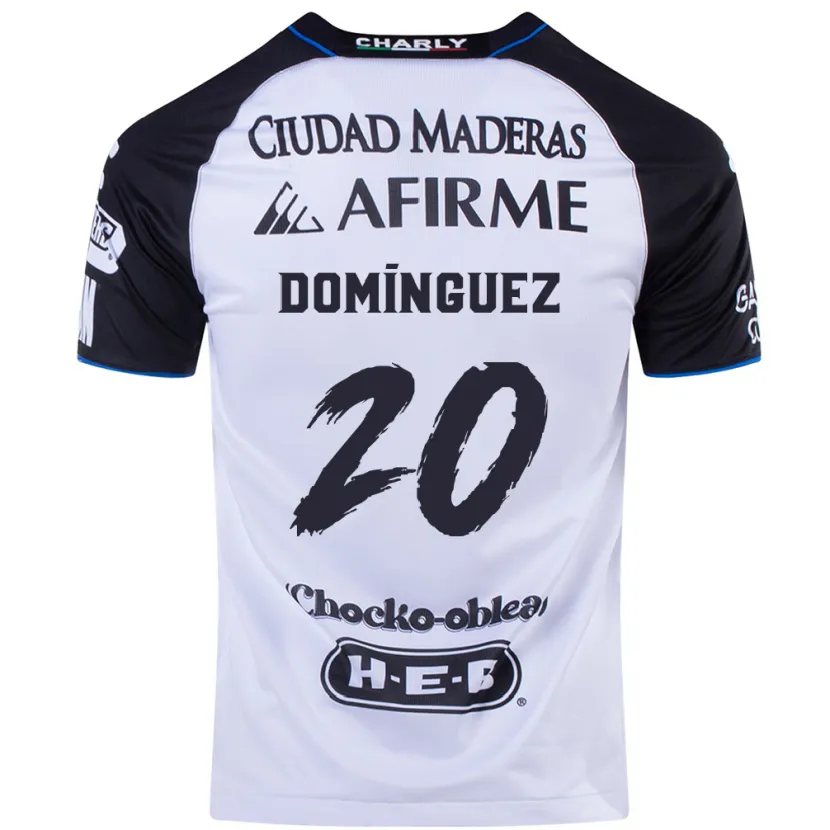 Danxen Mænd Misael Domínguez #20 Sort Blå Hjemmebane Spillertrøjer 2024/25 Trøje T-Shirt