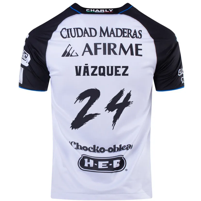 Danxen Mænd Brayton Vázquez #24 Sort Blå Hjemmebane Spillertrøjer 2024/25 Trøje T-Shirt