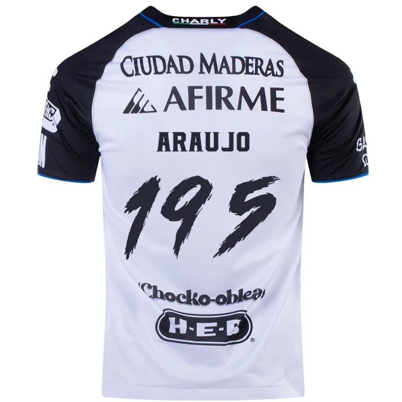 Danxen Mænd Diego Araujo #195 Sort Blå Hjemmebane Spillertrøjer 2024/25 Trøje T-Shirt