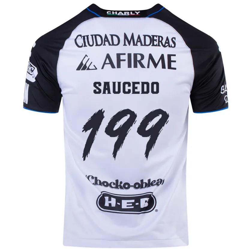 Danxen Mænd Christian Saucedo #199 Sort Blå Hjemmebane Spillertrøjer 2024/25 Trøje T-Shirt
