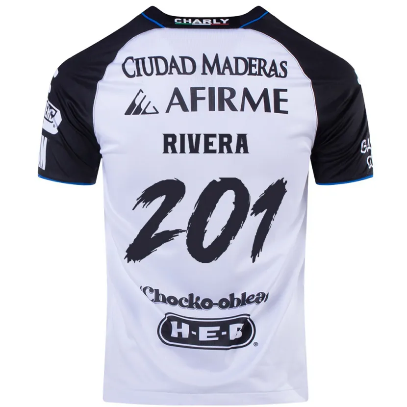 Danxen Mænd Christian Rivera #201 Sort Blå Hjemmebane Spillertrøjer 2024/25 Trøje T-Shirt