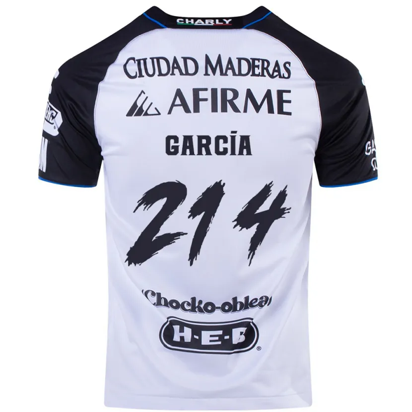 Danxen Mænd José García #214 Sort Blå Hjemmebane Spillertrøjer 2024/25 Trøje T-Shirt
