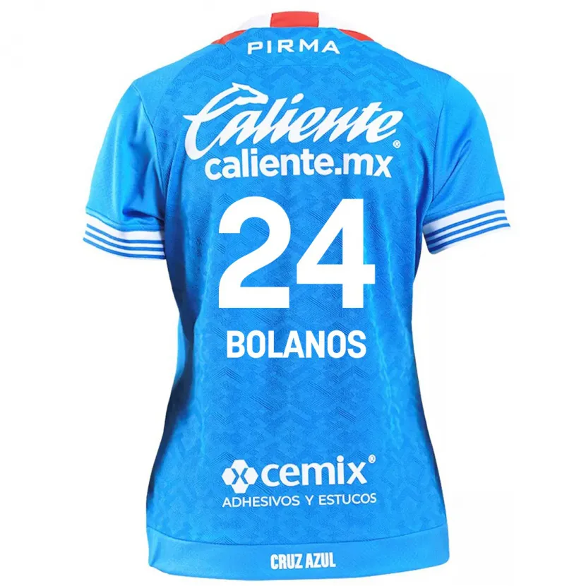 Danxen Kvinder Jatziry Bolanos #24 Himmelblå Hjemmebane Spillertrøjer 2024/25 Trøje T-Shirt