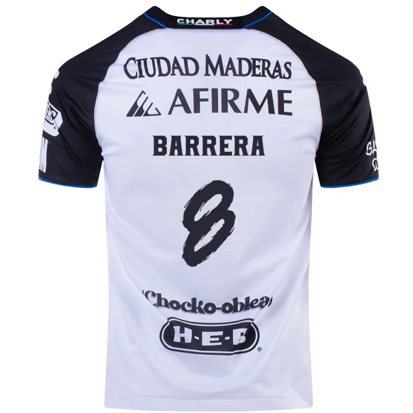 Danxen Kvinder Pablo Barrera #8 Sort Blå Hjemmebane Spillertrøjer 2024/25 Trøje T-Shirt