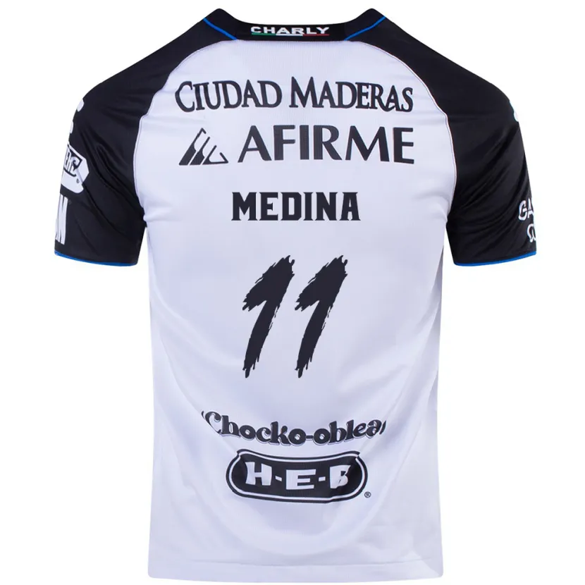 Danxen Kvinder Alan Medina #11 Sort Blå Hjemmebane Spillertrøjer 2024/25 Trøje T-Shirt