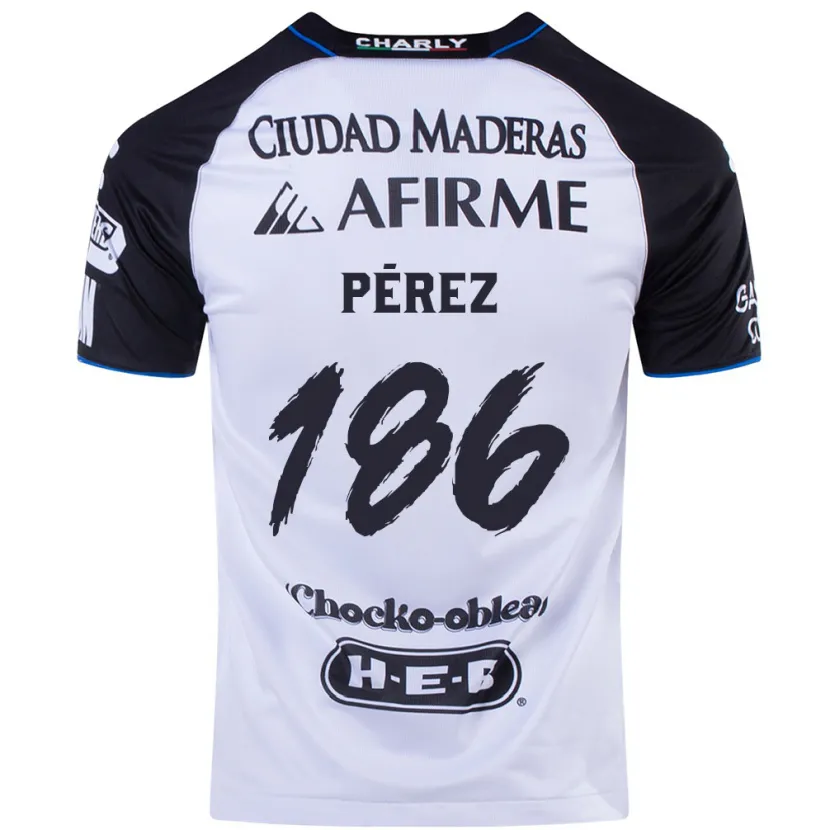 Danxen Kvinder José Pérez #186 Sort Blå Hjemmebane Spillertrøjer 2024/25 Trøje T-Shirt