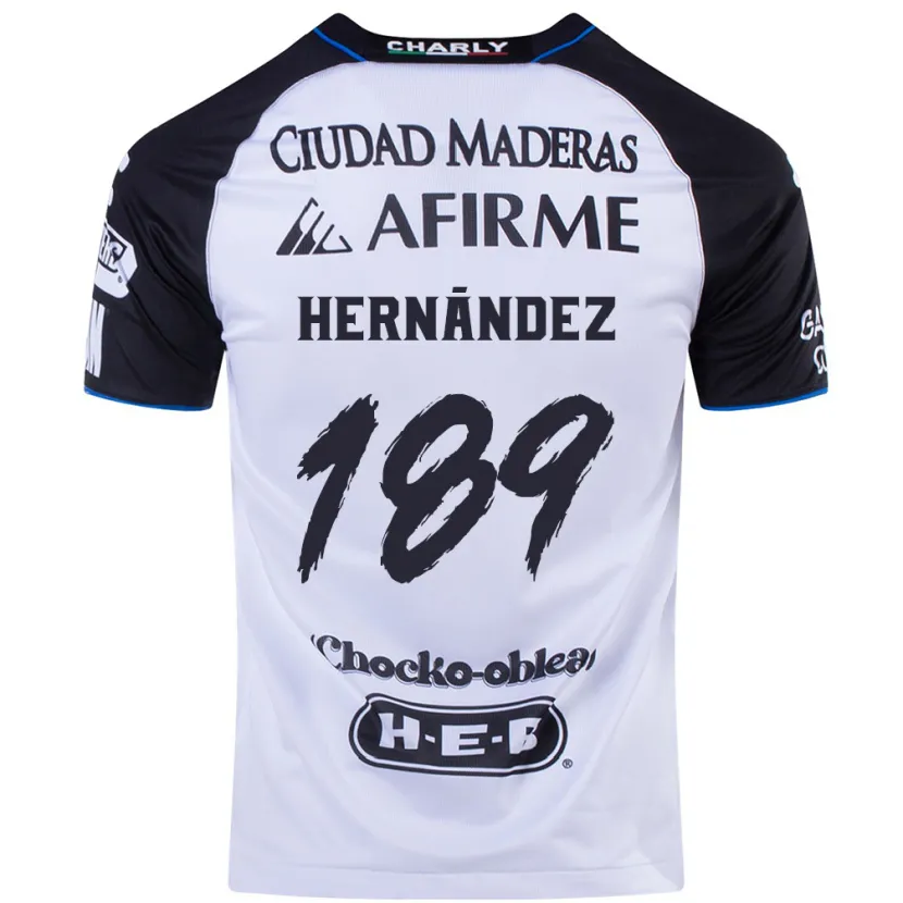 Danxen Kvinder Sebastián Hernández #189 Sort Blå Hjemmebane Spillertrøjer 2024/25 Trøje T-Shirt