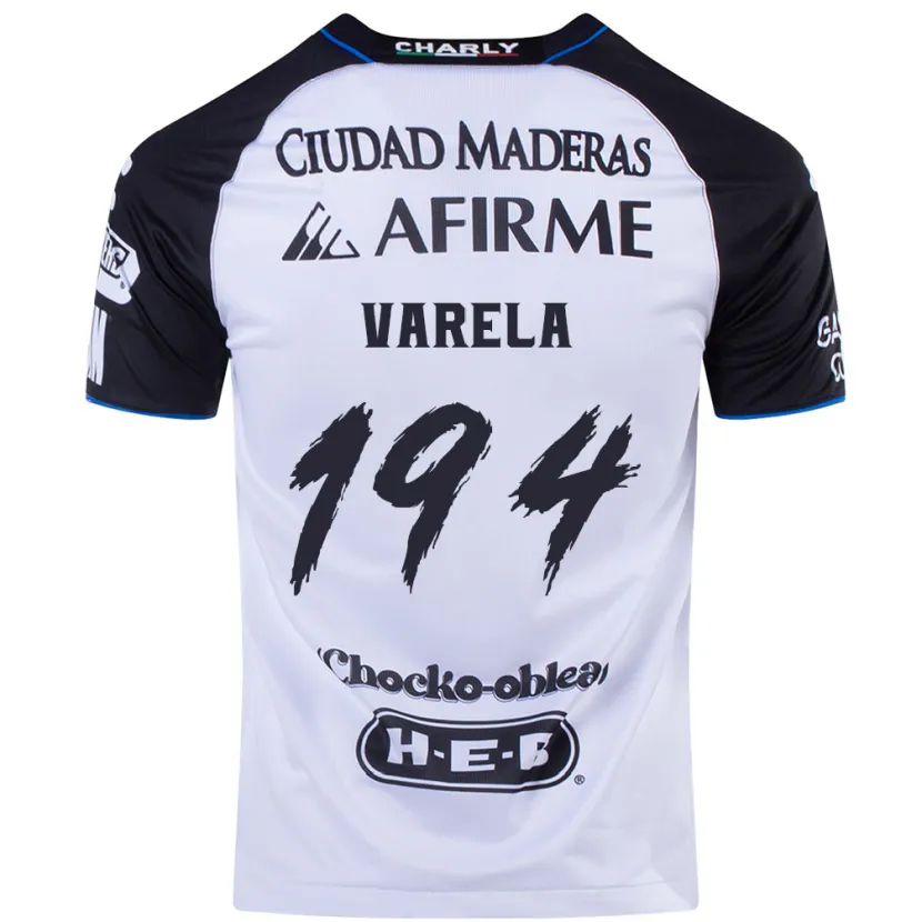 Danxen Kvinder José Varela #194 Sort Blå Hjemmebane Spillertrøjer 2024/25 Trøje T-Shirt