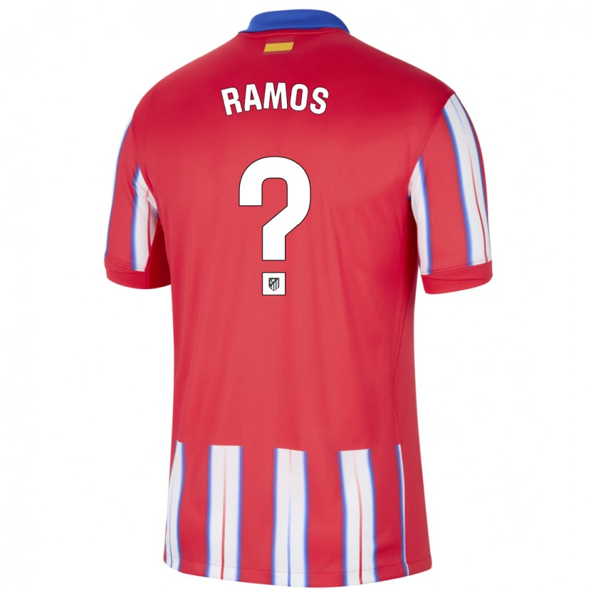 Danxen Børn Yeremaiah Ramos #0 Rød Hvid Blå Hjemmebane Spillertrøjer 2024/25 Trøje T-Shirt