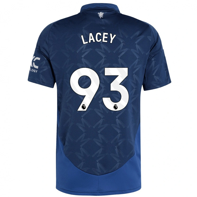 Danxen Børn Shea Lacey #93 Indigo Udebane Spillertrøjer 2024/25 Trøje T-Shirt