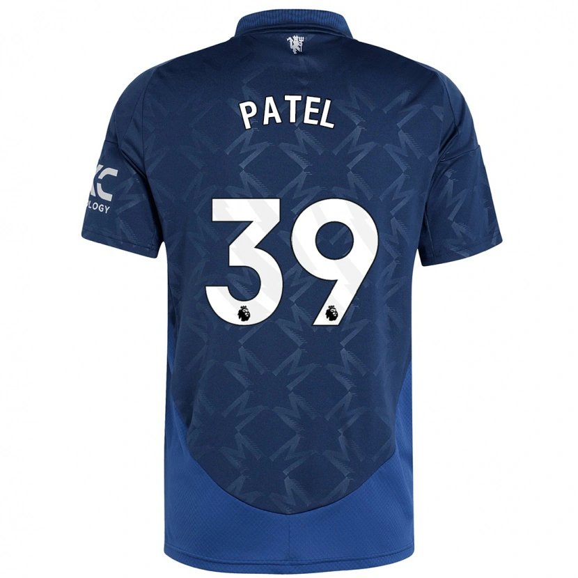 Danxen Børn Safia Middleton-Patel #39 Indigo Udebane Spillertrøjer 2024/25 Trøje T-Shirt