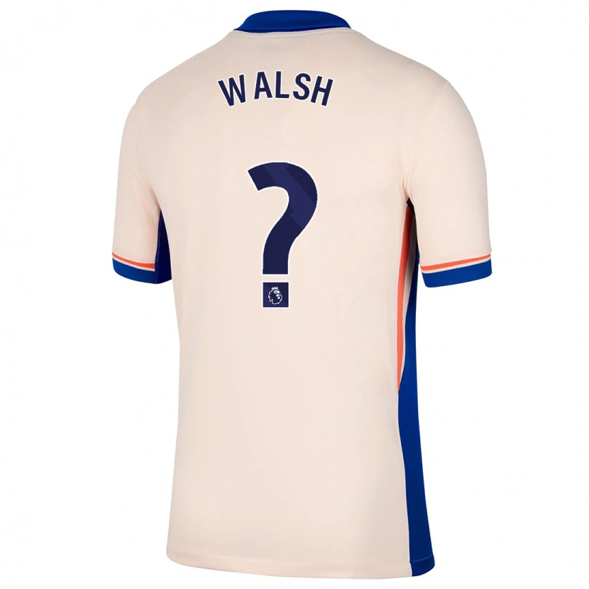 Danxen Børn Reggie Walsh #0 Lys Beige Udebane Spillertrøjer 2024/25 Trøje T-Shirt