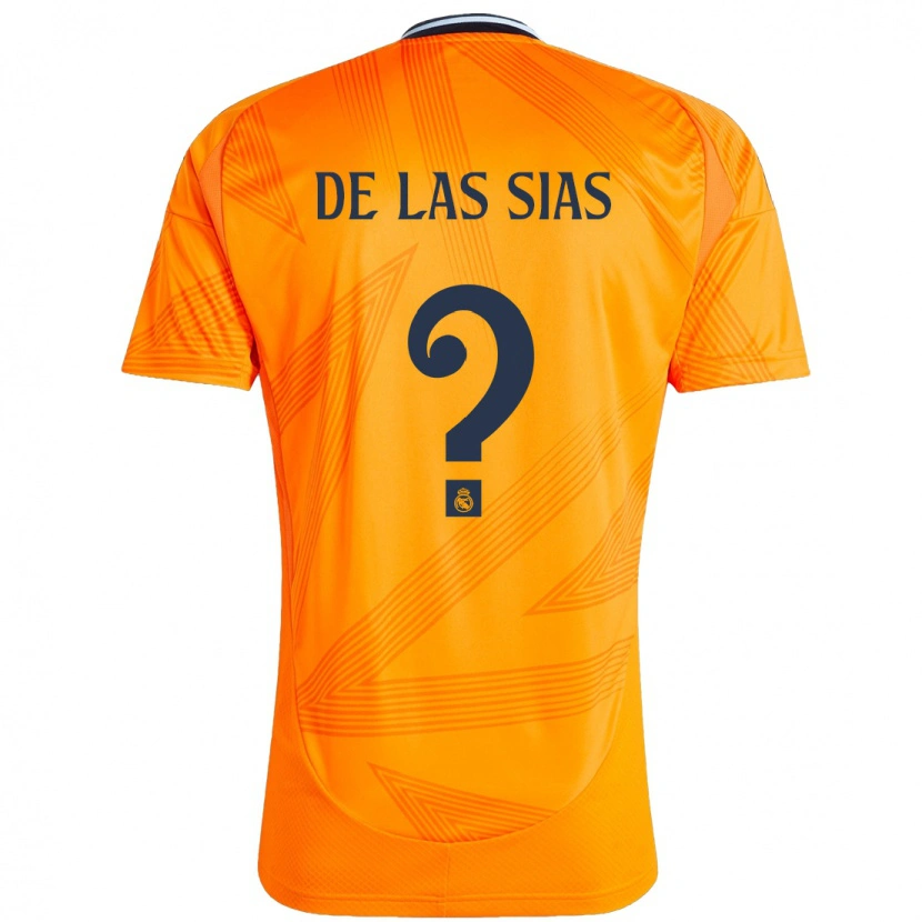 Danxen Børn Marcos De Las Sias #0 Orange Udebane Spillertrøjer 2024/25 Trøje T-Shirt