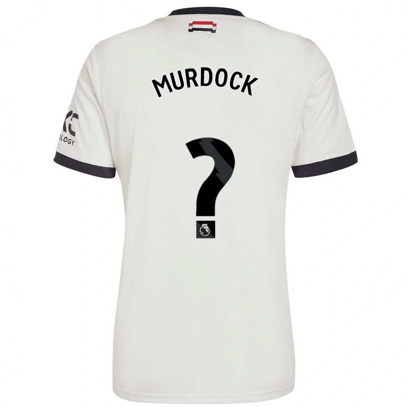 Danxen Børn Will Murdock #0 Råhvid Tredje Sæt Spillertrøjer 2024/25 Trøje T-Shirt