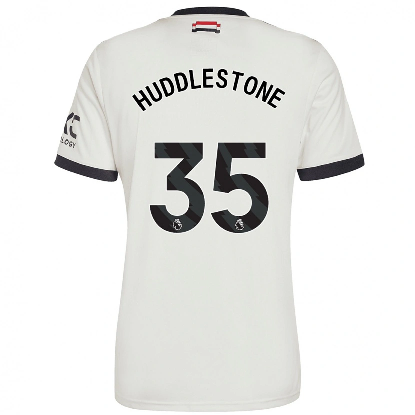Danxen Børn Tom Huddlestone #35 Råhvid Tredje Sæt Spillertrøjer 2024/25 Trøje T-Shirt