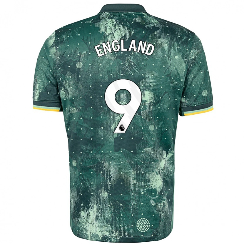 Danxen Børn Bethany England #9 Mintgrøn Tredje Sæt Spillertrøjer 2024/25 Trøje T-Shirt