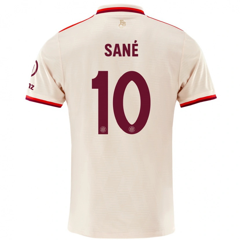 Danxen Børn Leroy Sané #10 Linned Tredje Sæt Spillertrøjer 2024/25 Trøje T-Shirt