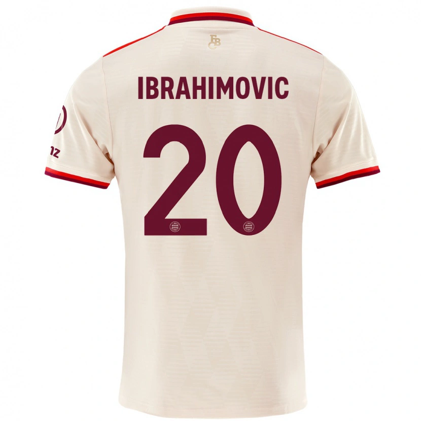 Danxen Børn Arijon Ibrahimovic #20 Linned Tredje Sæt Spillertrøjer 2024/25 Trøje T-Shirt