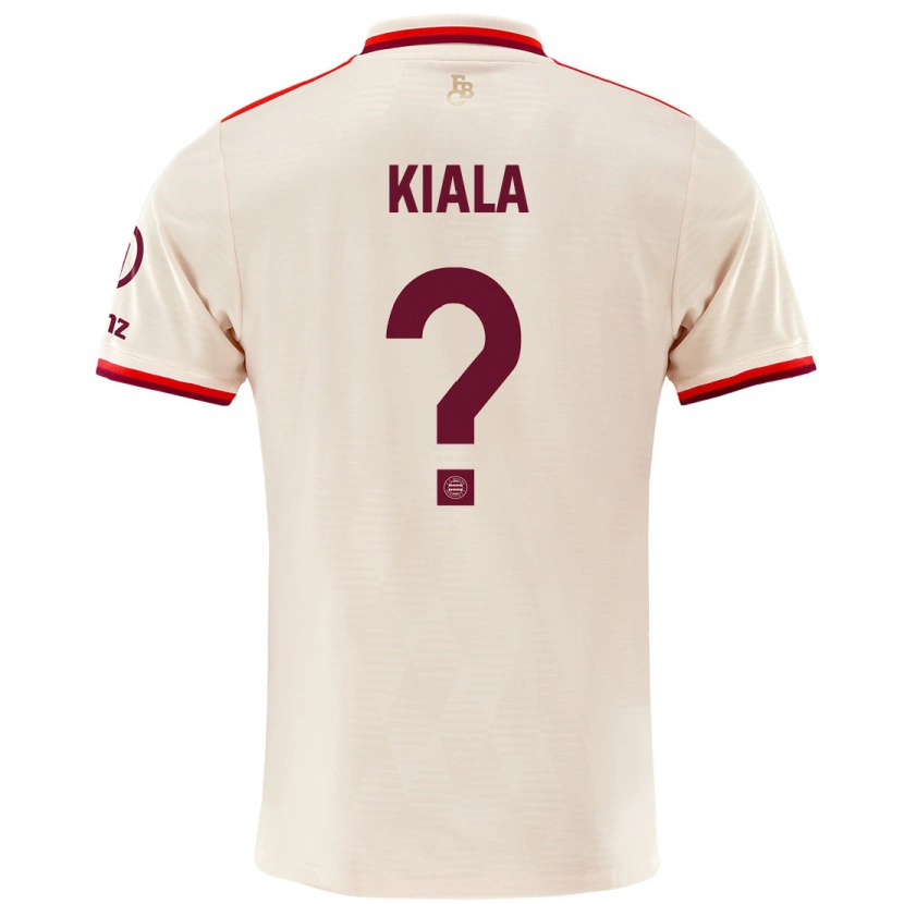 Danxen Børn Cassiano Kiala #0 Linned Tredje Sæt Spillertrøjer 2024/25 Trøje T-Shirt