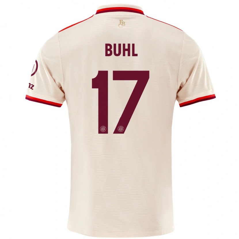 Danxen Børn Klara Bühl #17 Linned Tredje Sæt Spillertrøjer 2024/25 Trøje T-Shirt
