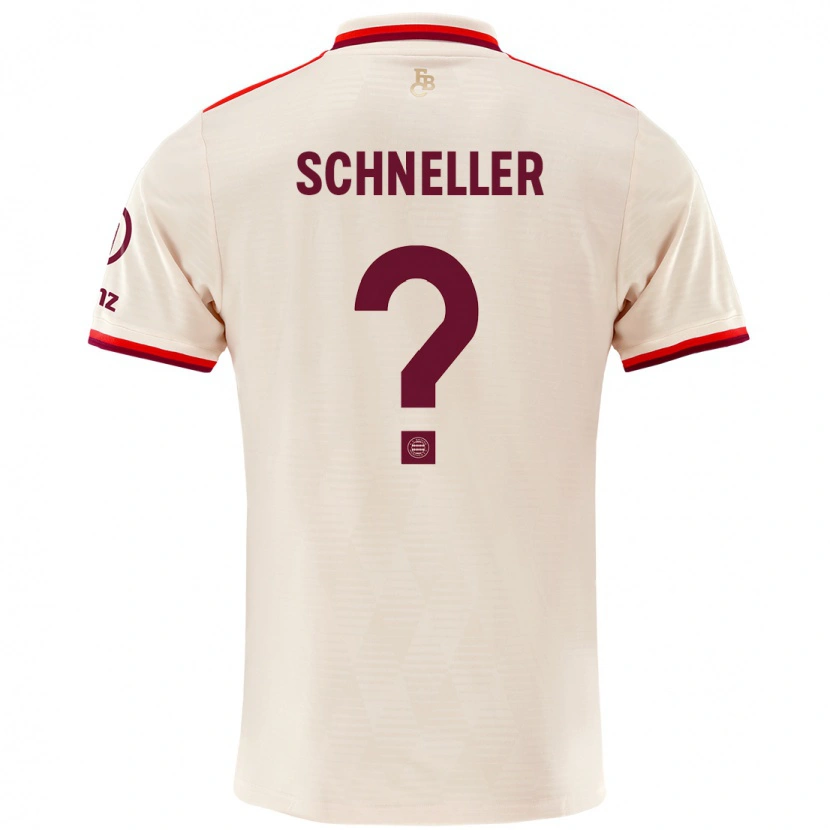 Danxen Børn Lukas Schneller #0 Linned Tredje Sæt Spillertrøjer 2024/25 Trøje T-Shirt