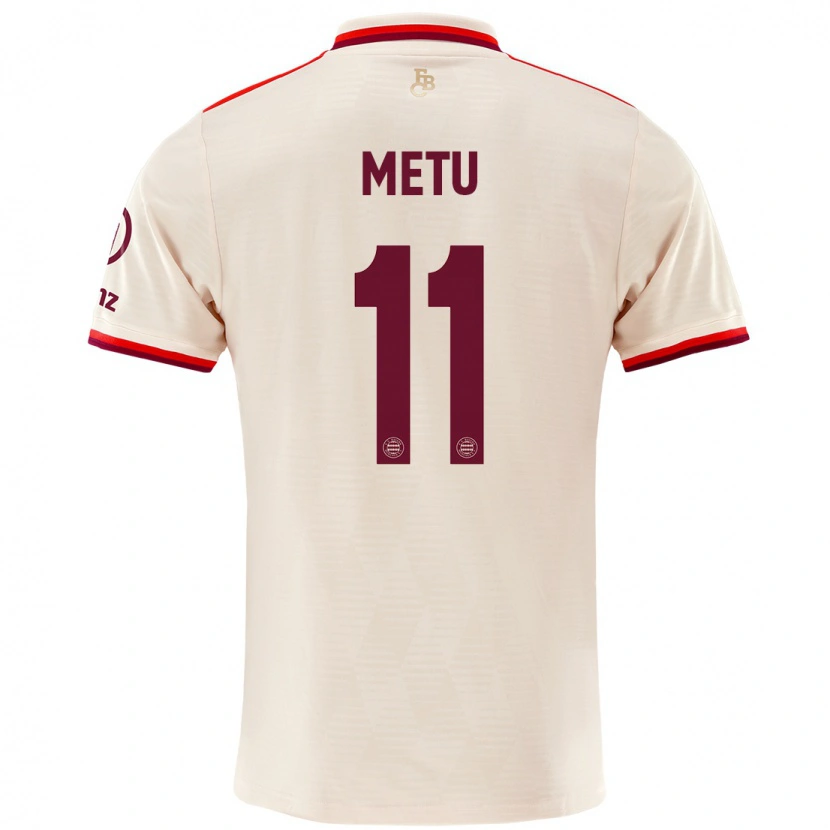 Danxen Børn Emilian Metu #11 Linned Tredje Sæt Spillertrøjer 2024/25 Trøje T-Shirt