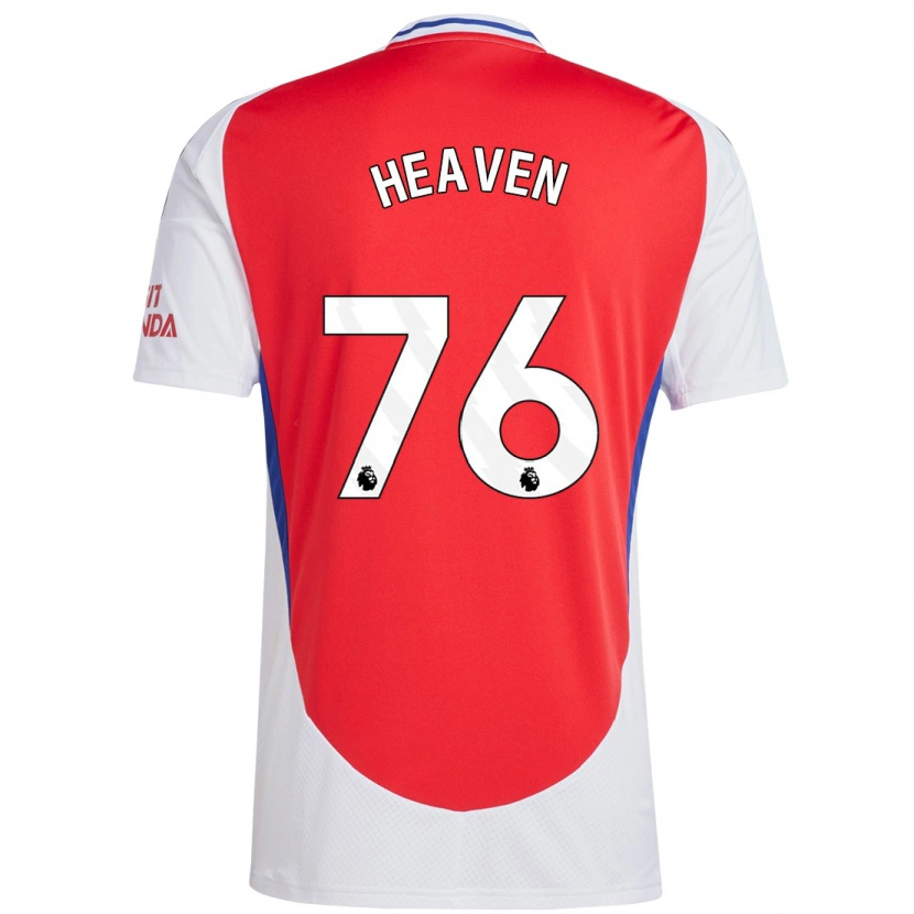 Danxen Mænd Ayden Heaven #76 Rød Hvid Hjemmebane Spillertrøjer 2024/25 Trøje T-Shirt