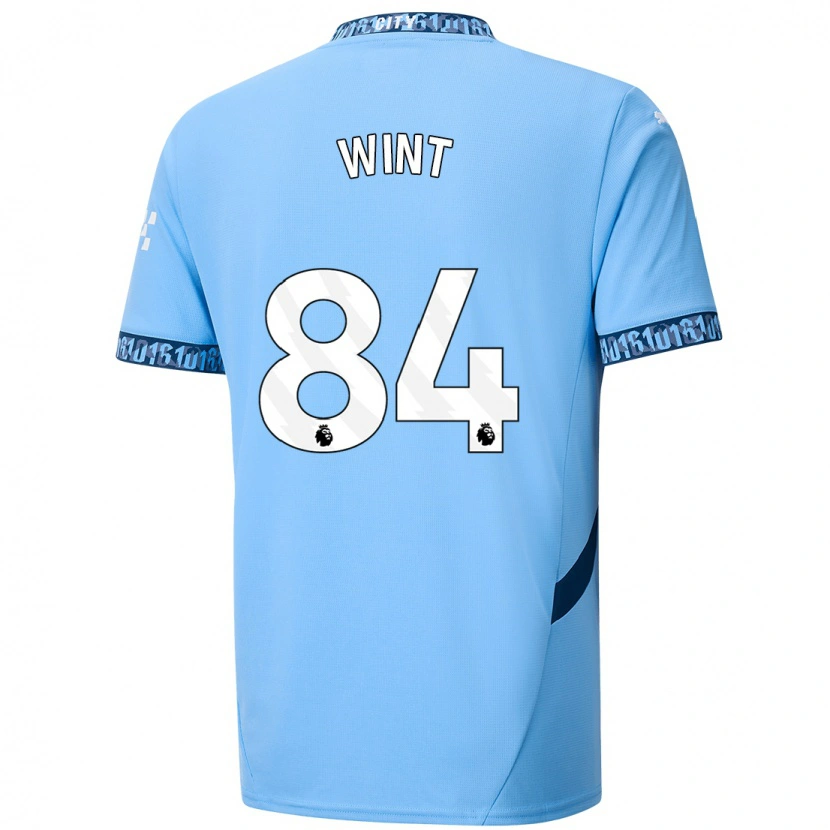 Danxen Mænd Jack Wint #84 Marineblå Hjemmebane Spillertrøjer 2024/25 Trøje T-Shirt