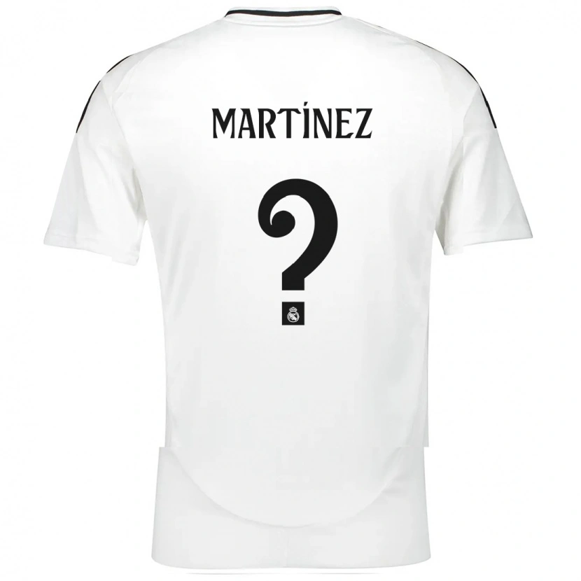 Danxen Mænd Antonio Martínez #0 Hvid Hjemmebane Spillertrøjer 2024/25 Trøje T-Shirt
