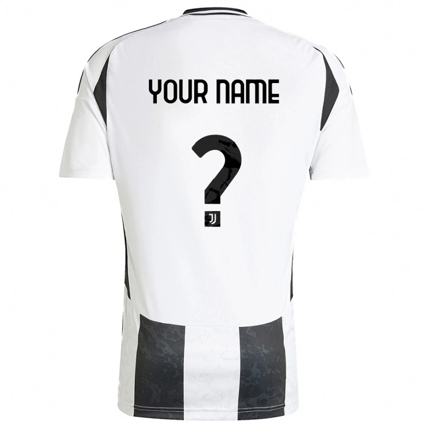 Danxen Mænd Dit Navn #0 Hvid Sort Hjemmebane Spillertrøjer 2024/25 Trøje T-Shirt