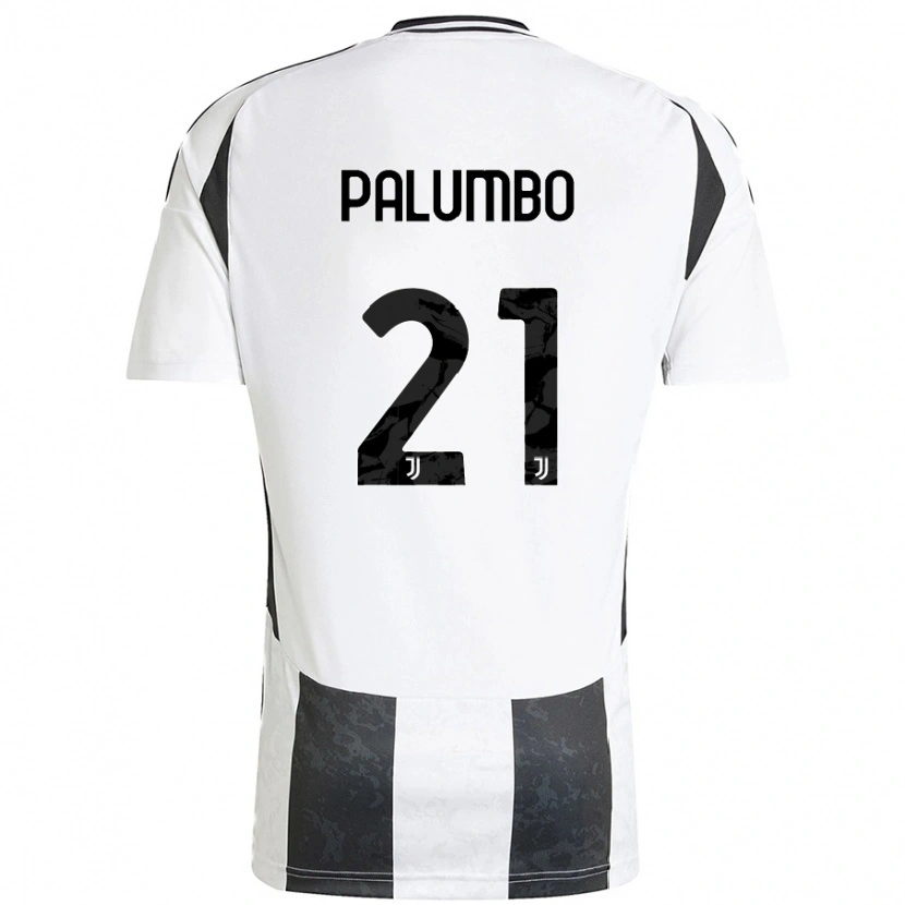Danxen Mænd Martin Palumbo #21 Hvid Sort Hjemmebane Spillertrøjer 2024/25 Trøje T-Shirt