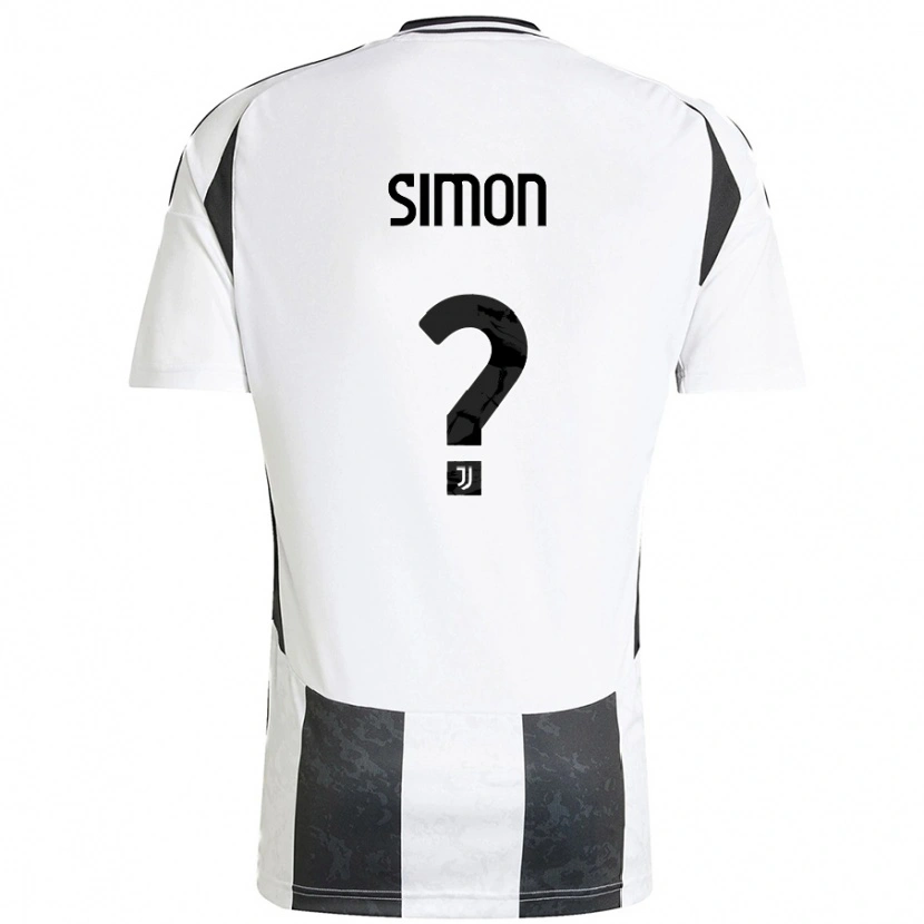 Danxen Mænd Bénédicte Simon #0 Hvid Sort Hjemmebane Spillertrøjer 2024/25 Trøje T-Shirt