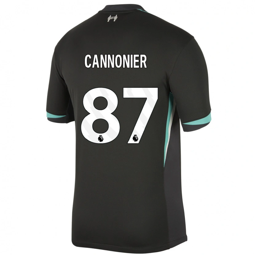 Danxen Mænd Oakley Cannonier #87 Sort Antracit Hvid Udebane Spillertrøjer 2024/25 Trøje T-Shirt