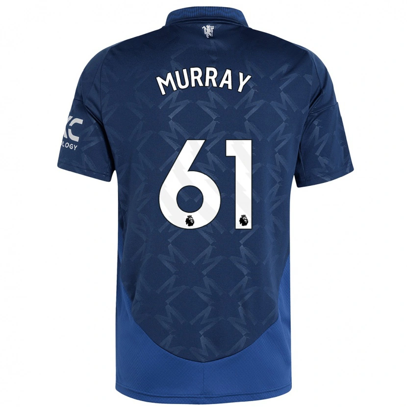Danxen Mænd Sam Murray #61 Indigo Udebane Spillertrøjer 2024/25 Trøje T-Shirt