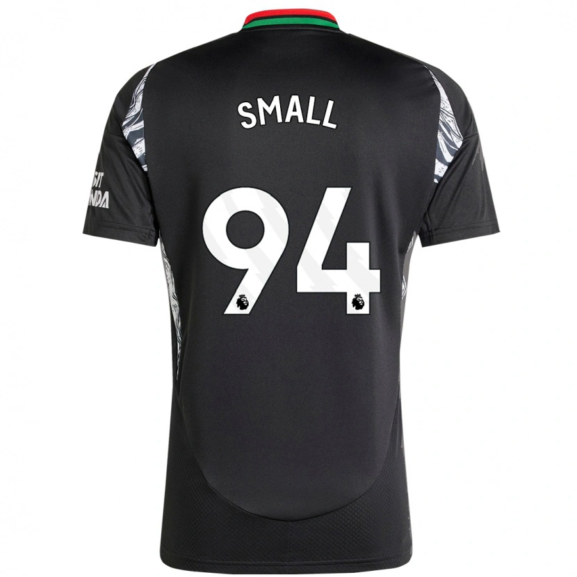 Danxen Mænd Coby Small #94 Sort Udebane Spillertrøjer 2024/25 Trøje T-Shirt