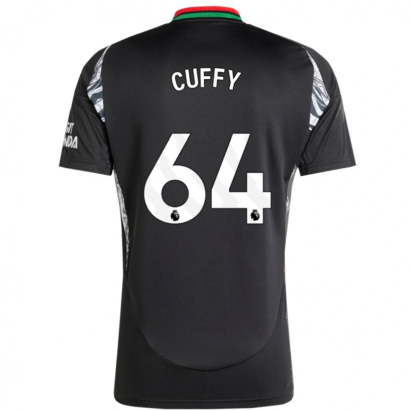 Danxen Mænd Brooke Norton Cuffy #64 Sort Udebane Spillertrøjer 2024/25 Trøje T-Shirt