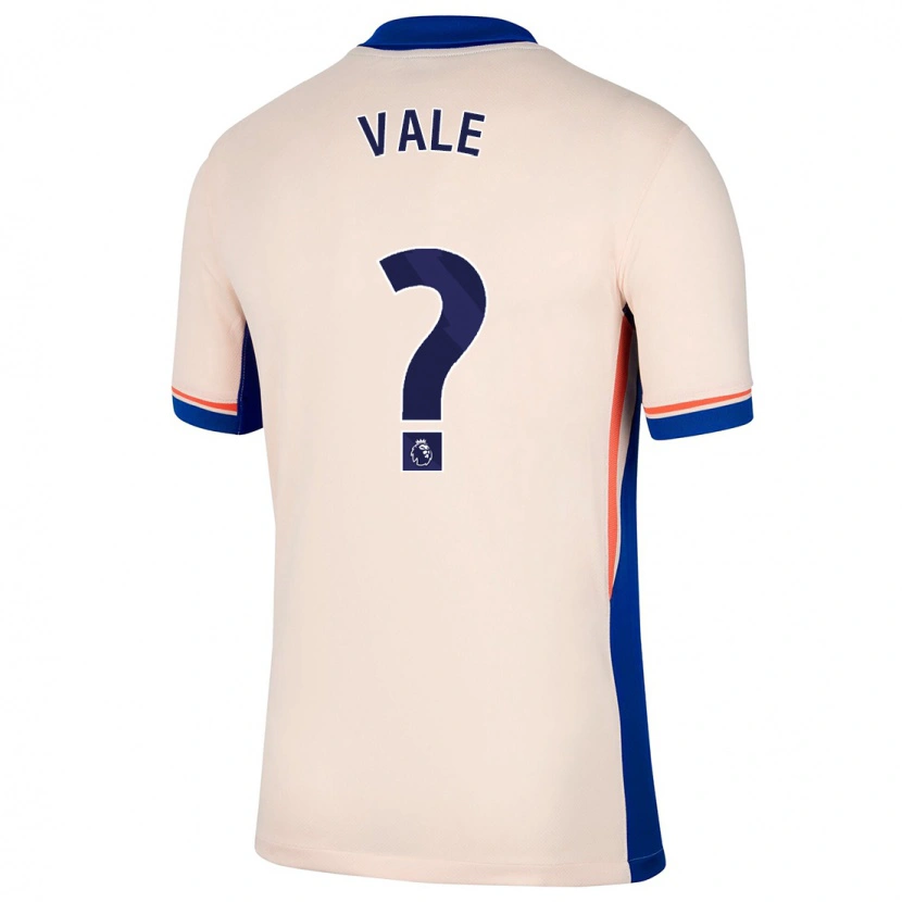 Danxen Mænd Harvey Vale #0 Lys Beige Udebane Spillertrøjer 2024/25 Trøje T-Shirt