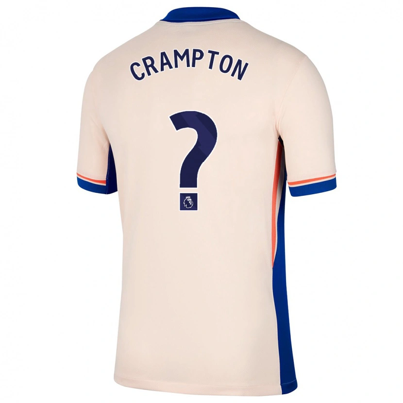 Danxen Mænd Kai Crampton #0 Lys Beige Udebane Spillertrøjer 2024/25 Trøje T-Shirt