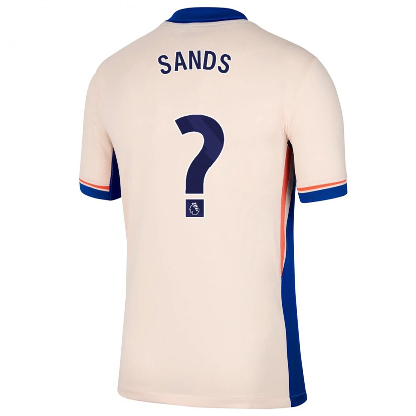 Danxen Mænd Hudson Sands #0 Lys Beige Udebane Spillertrøjer 2024/25 Trøje T-Shirt